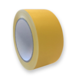 Suojausteippi 50 mm x 33 m, keltainen (revittävä)