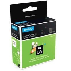 Dymo nelikulmaiset yleistarrat, 25 x 25 mm