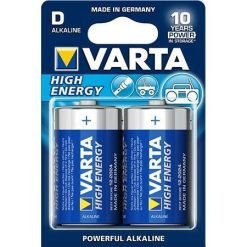 Varta High Energy D LR20 alkaliparisto 1,5V (2 kpl)