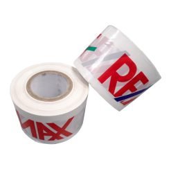 Alternative view of Huomionauha, kelta-punainen (75 mm x 500 m)