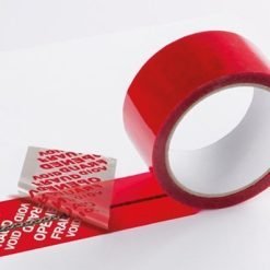Sinettiteippi / Turvateippi 50mm x 50m punainen
