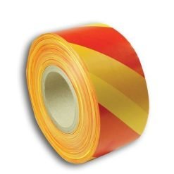 Huomionauha, kelta-punainen (75 mm x 500 m)