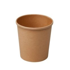 Ruskea pahvikulho (eri kokoja)