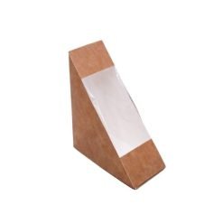 Alternative view of Kolmion mallinen leipärasia ikkunalla (eri kokoja)