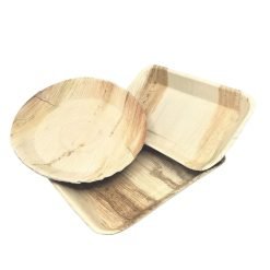 Kertakäyttölautanen, palmunlehti