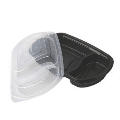 Alternative view of Kaksiosainen lounas-astia ja erillinen kansi, muovi (600ml)