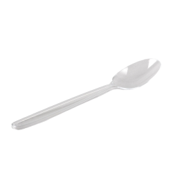 Ruokalusikka, muovi (läpinäkyvä)