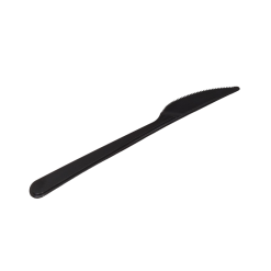 Veitsi, muovi (musta)