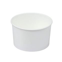 Jäätelökuppi, valkoinen (245ml)