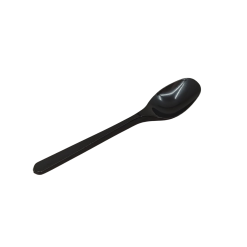 Kahvilusikka, muovi (musta)
