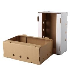 Marja- ja hedelmälaatikko (aaltopahvi)