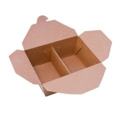 Kartonkinen lounasrasia, kaksiosainen