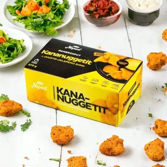 Pouttu Kananuggetit elintarviketuotepakkaus