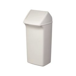 Jäteastia heilurikannella, valkoinen (40L)