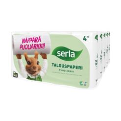 Talouspaperi Serla puoliarkki (20 rullaa)