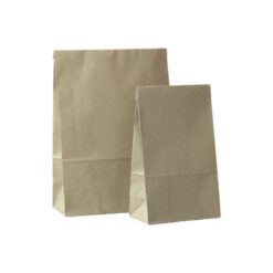 Tasapohjainen paperipussi (eri värejä ja kokoja)