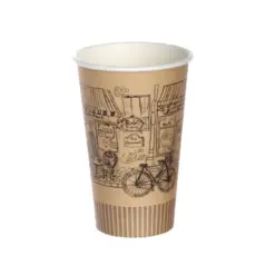 Kuvioitu kahvikuppi (eri kokoja)